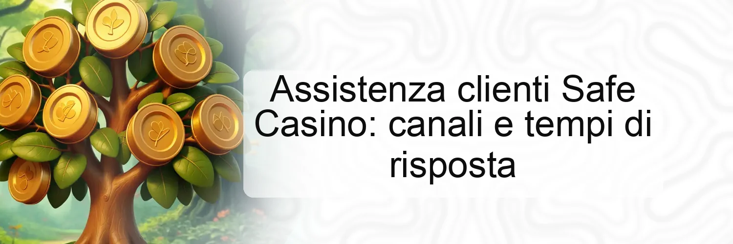 Assistenza clienti Safe Casino: canali e tempi di risposta Assistenza clienti Safe Casino: canali e tempi di risposta